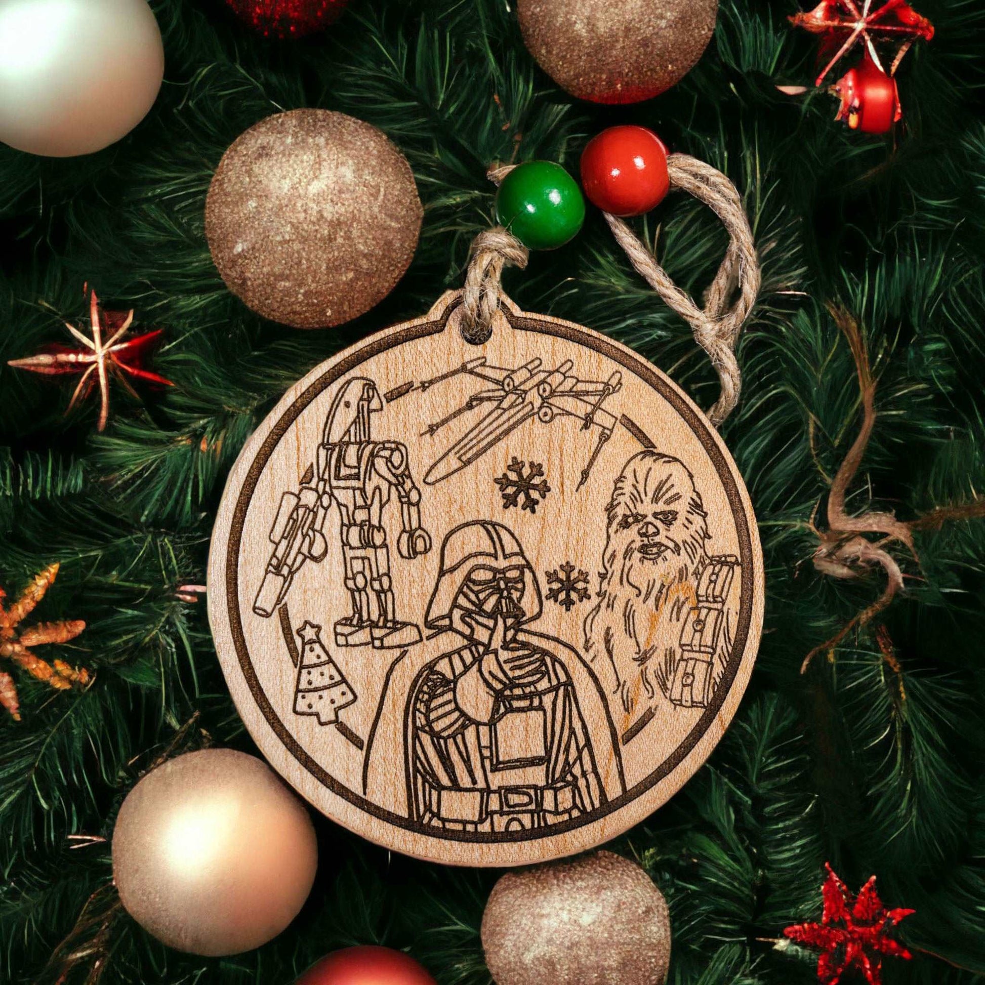 The Dark Side Holiday Ornament