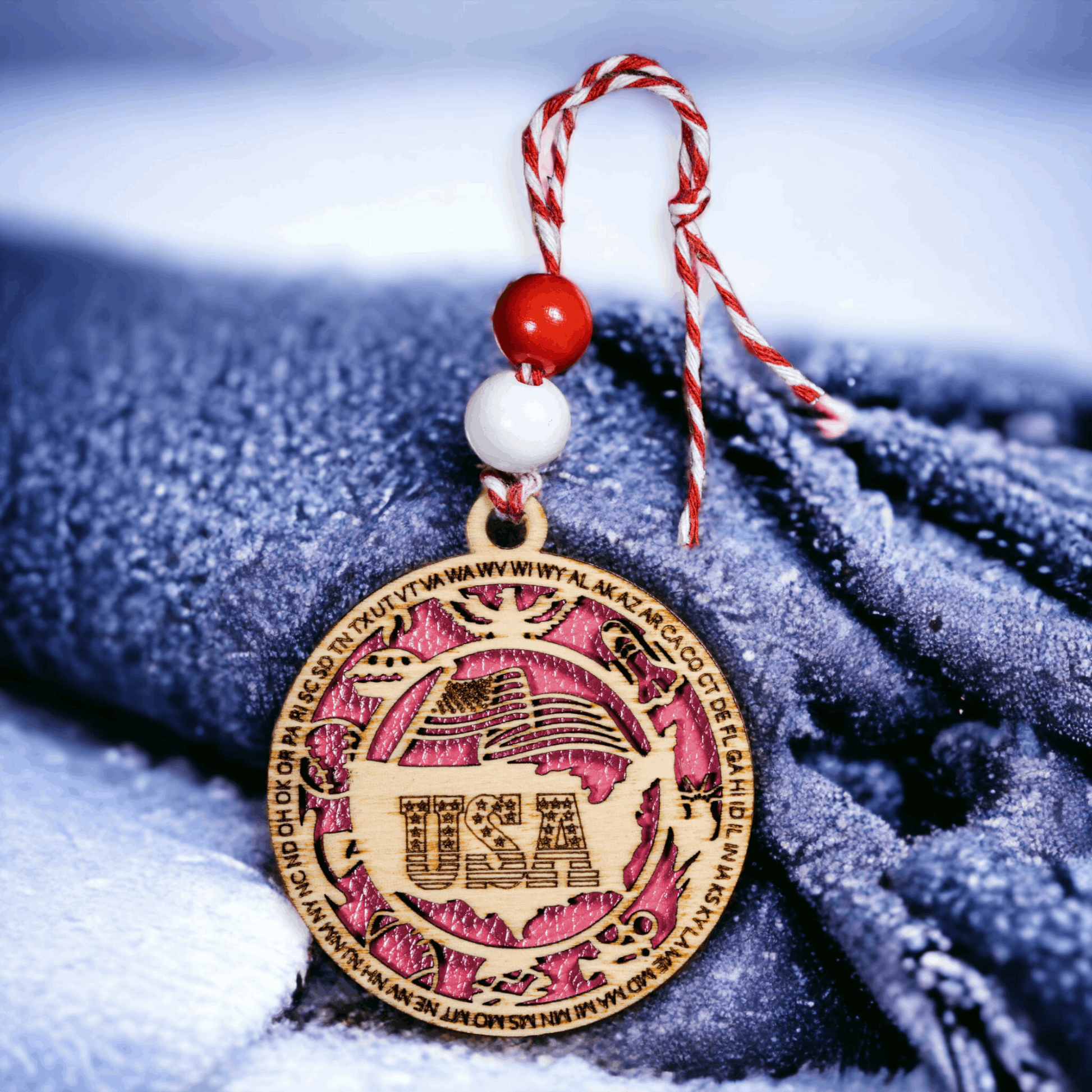 Patriotic Holiday Ornament