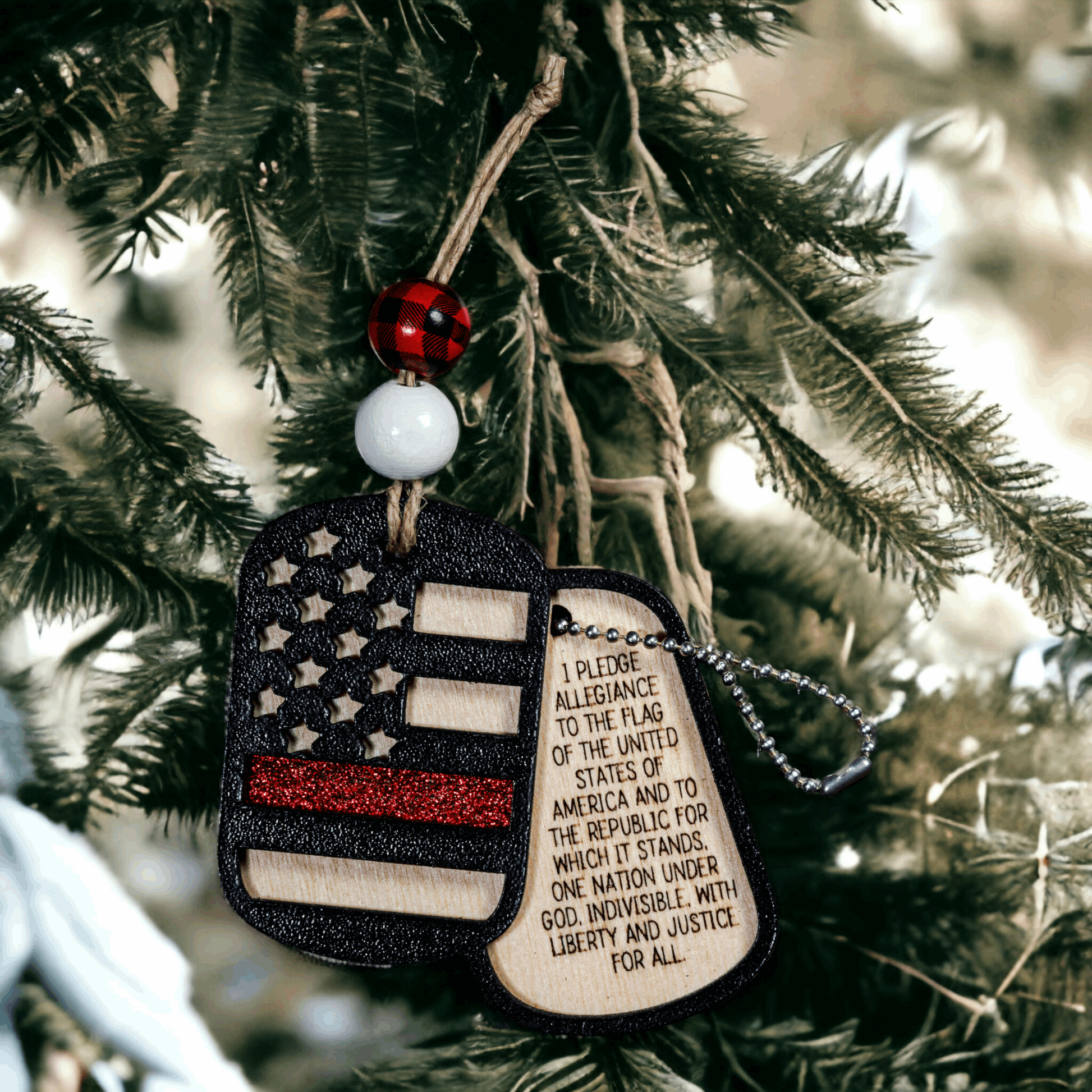 Defending America Holiday Ornament