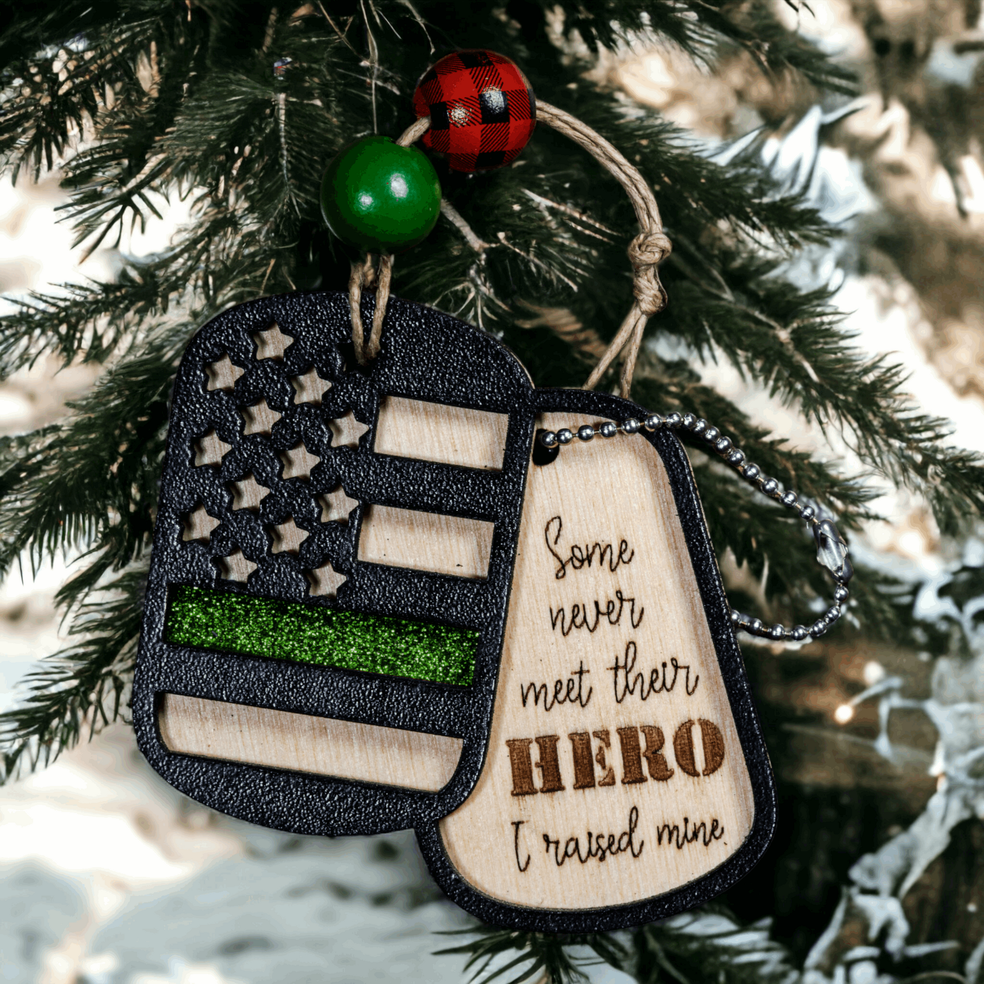 Defending America Holiday Ornament