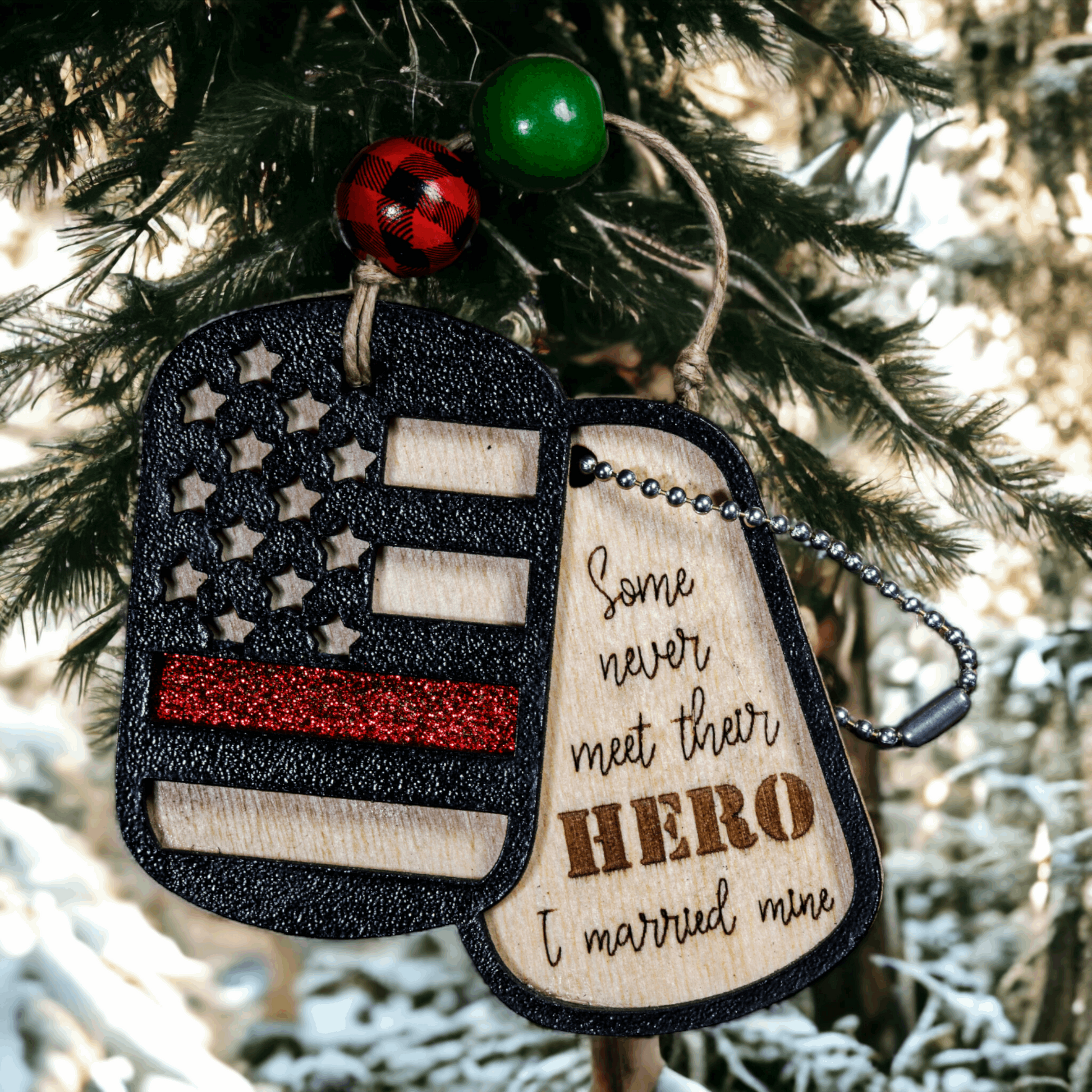 Defending America Holiday Ornament