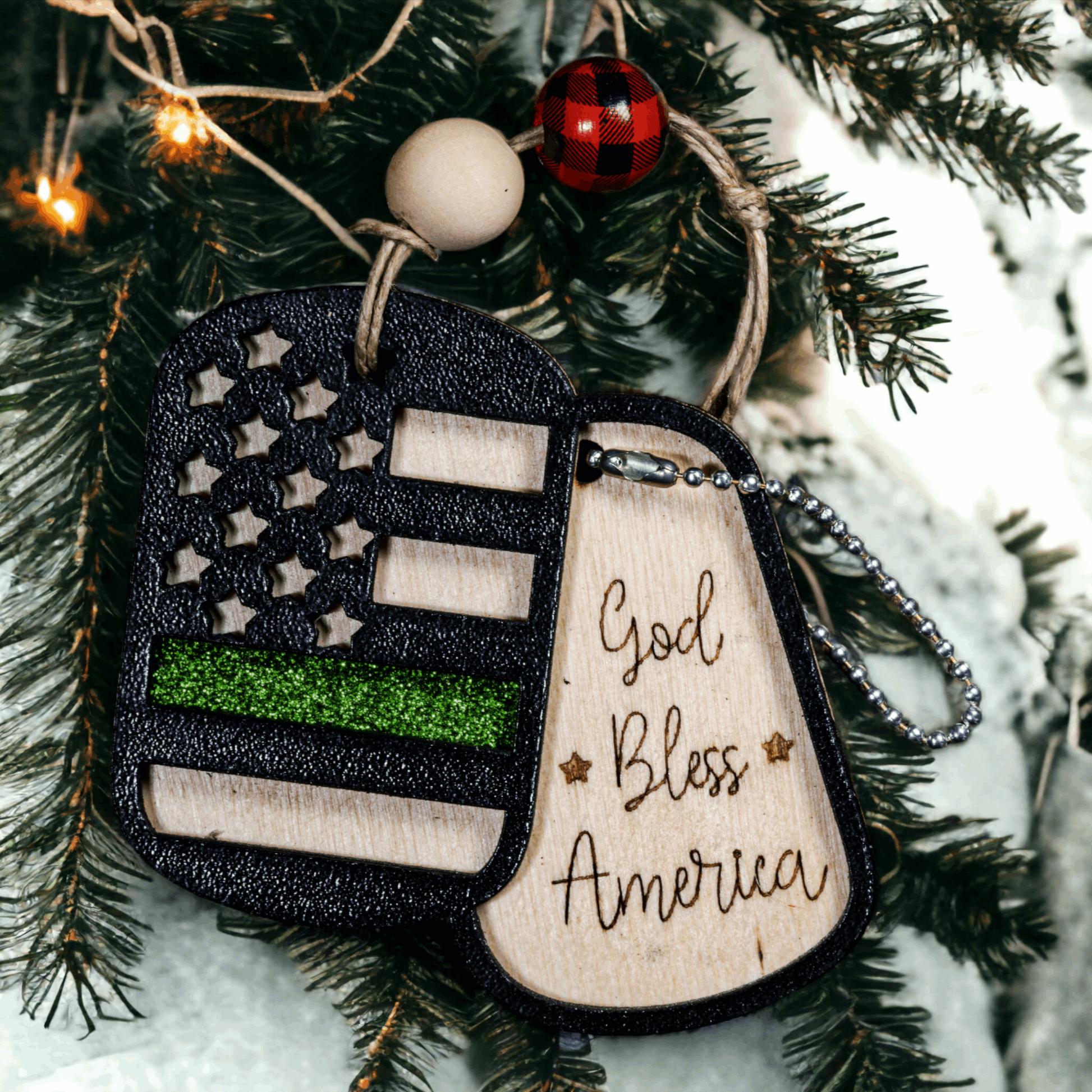 Defending America Holiday Ornament