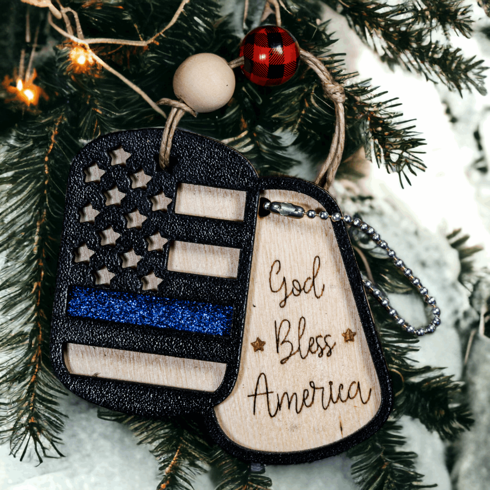 Defending America Holiday Ornament