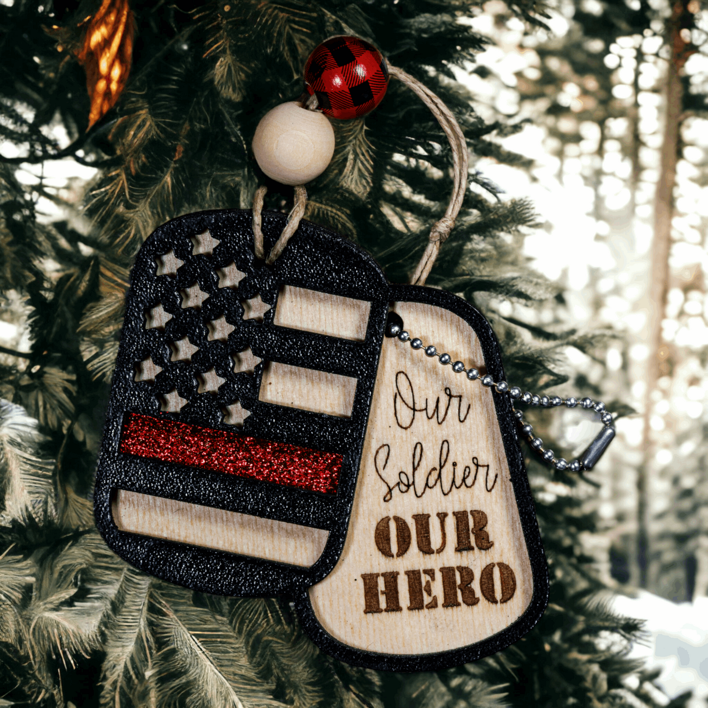 Defending America Holiday Ornament