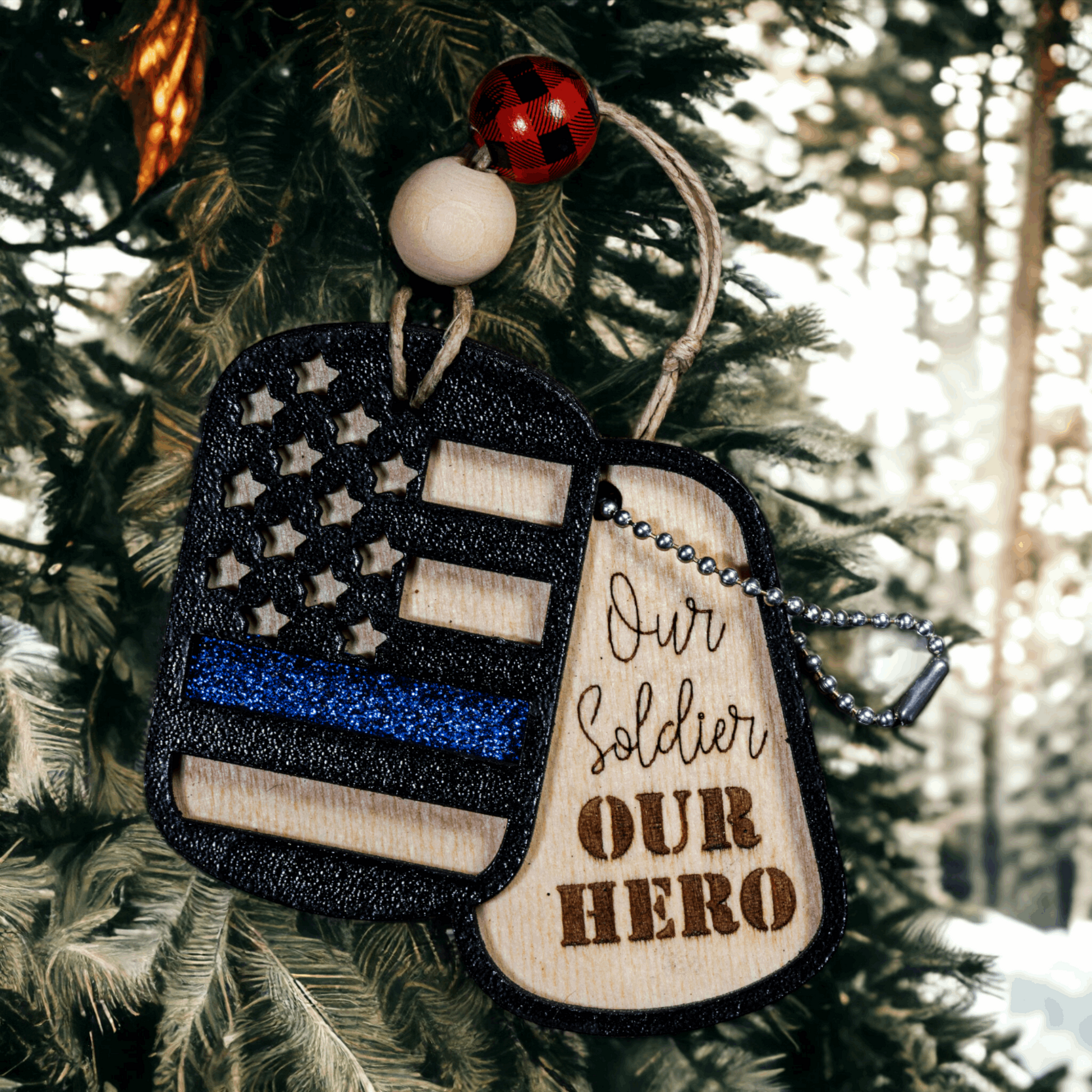 Defending America Holiday Ornament