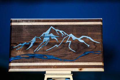 Mountain & Stream Serving Board