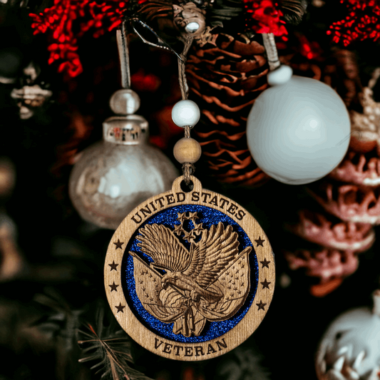 United States Veteran Holiday Ornament