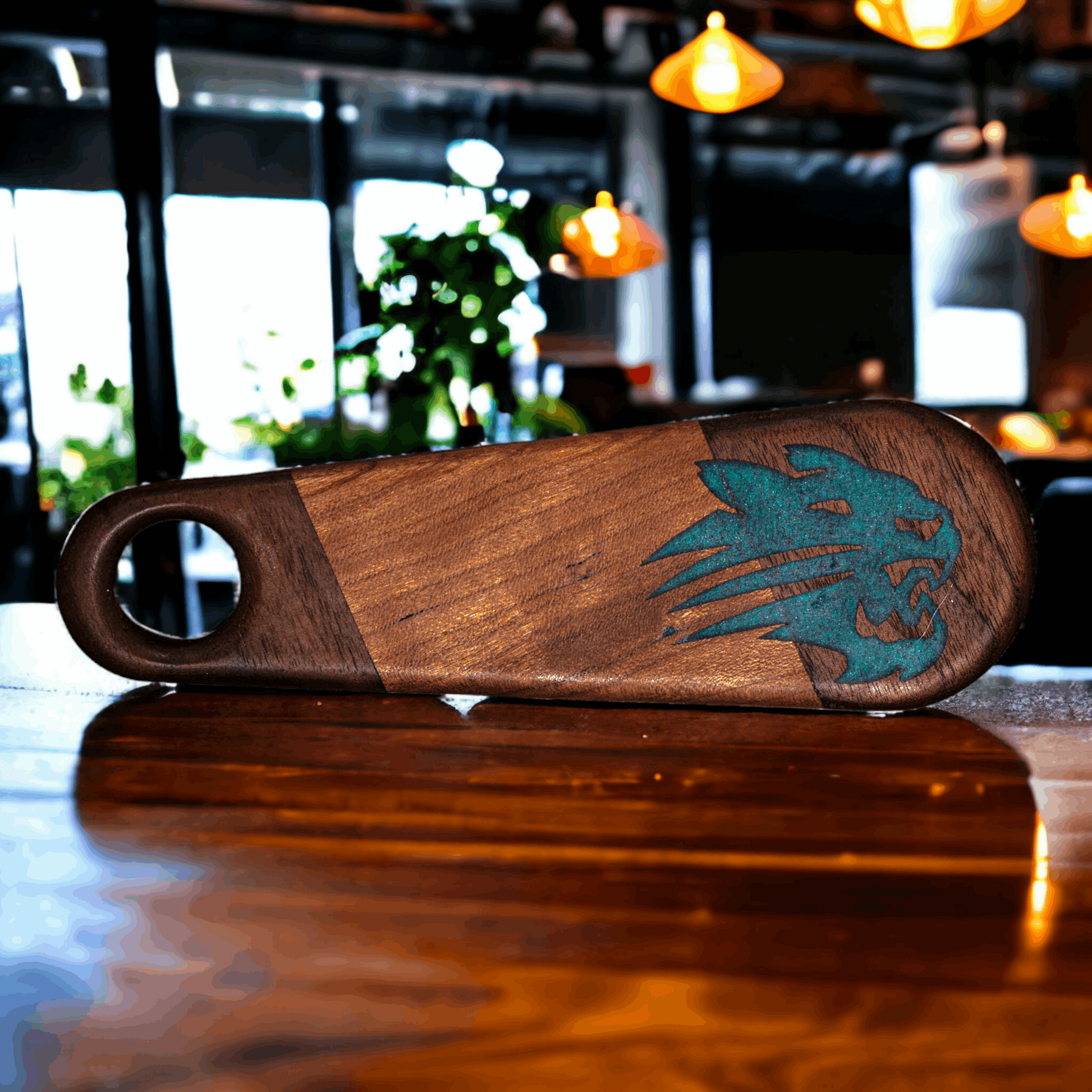 Hardwood Bottle Opener