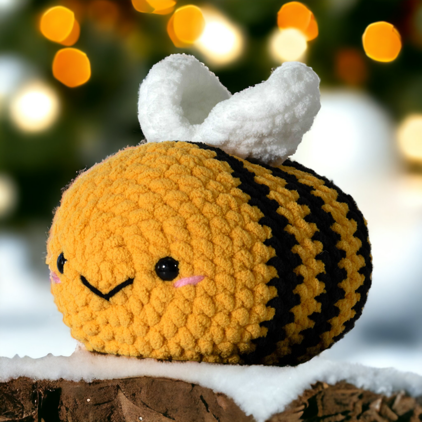 Bee Plushie - MEDIUM - Multiple Options