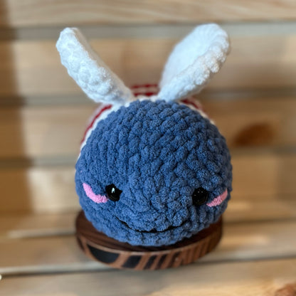 Bee Plushie - Medium - Red, White & Blue
